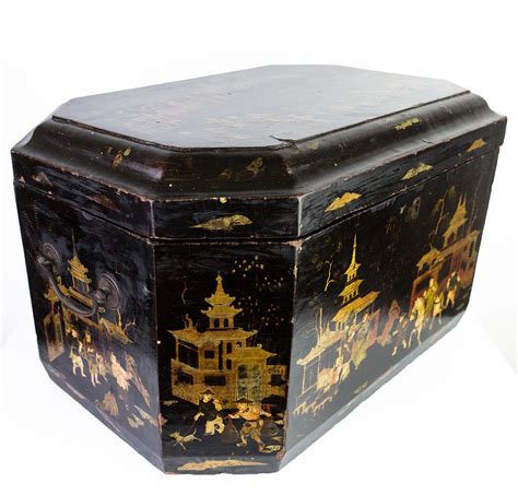 antique chinese metal hand box|antique chinese ice boxes.